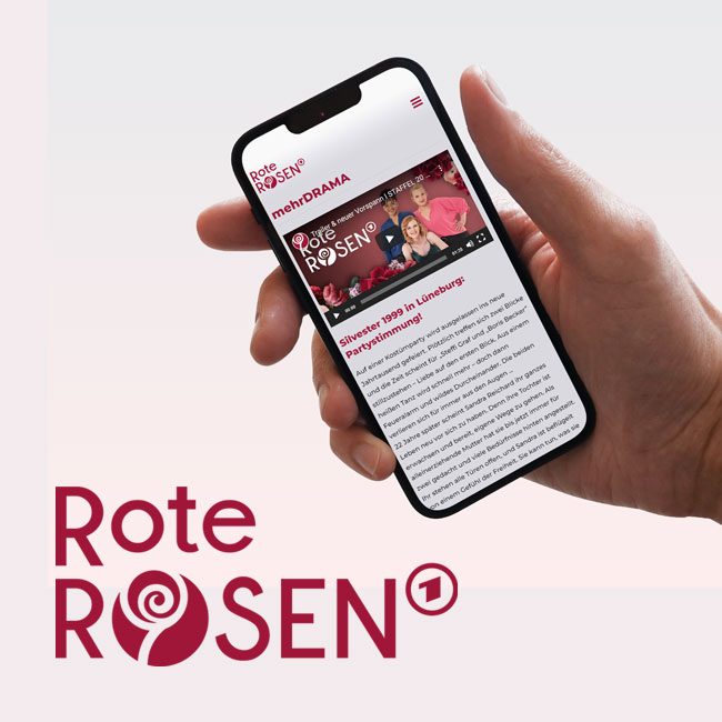 Rote Rosen Website